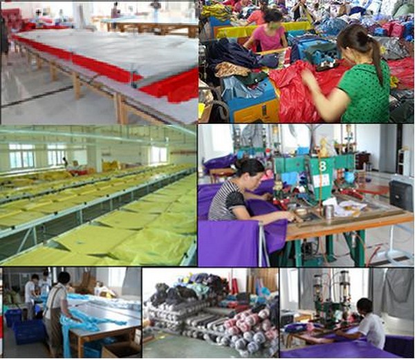 Các quy trình sản xuất áo mưa