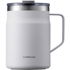 LHC4219WHT – Ca nước giữ nhiệt LocknLock Metro Mug 475ml – Màu trắng